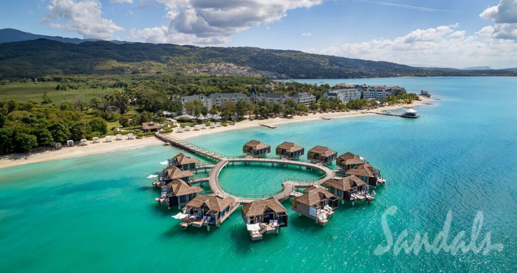 Sandals Overwater Bungalows in Jamaica - Sandals South Coast